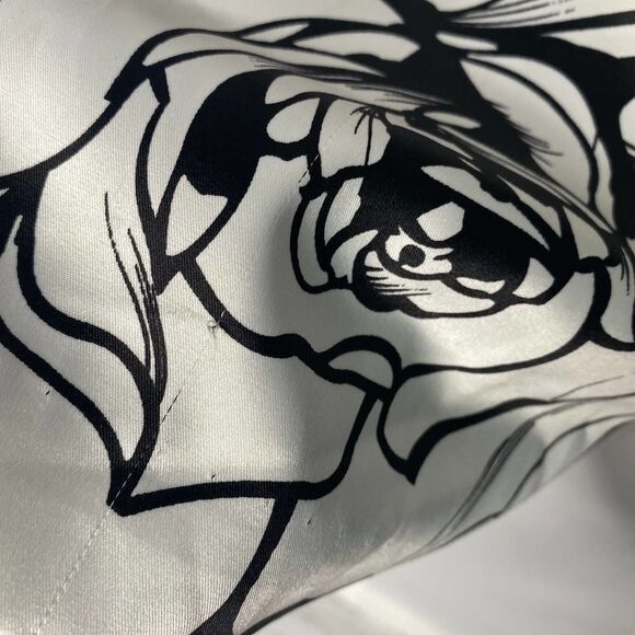 White House Black Market Sleeveless Floral Dress Size 10 Cocktail Sweetheart - Picture 8 of 13